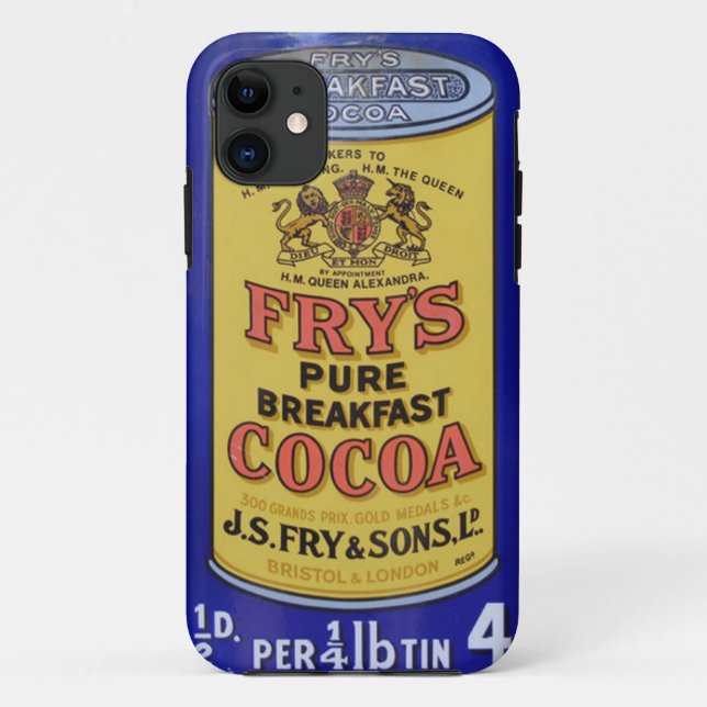Cocoa Vintage Poster Case-Mate iPhone Case (Back)