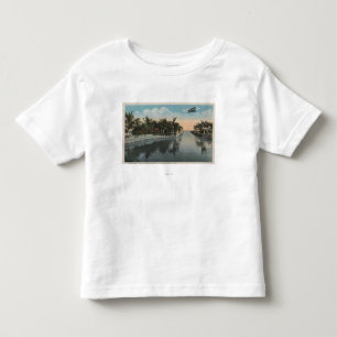 Cocoanut Grove, FL - Curtis James Estate Canal Toddler T-Shirt