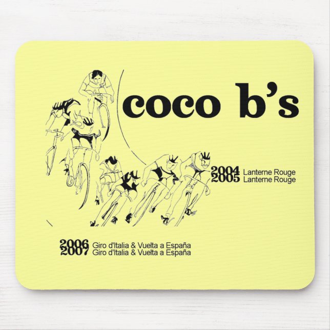 CocoB's Le Tour Mousepad (Front)