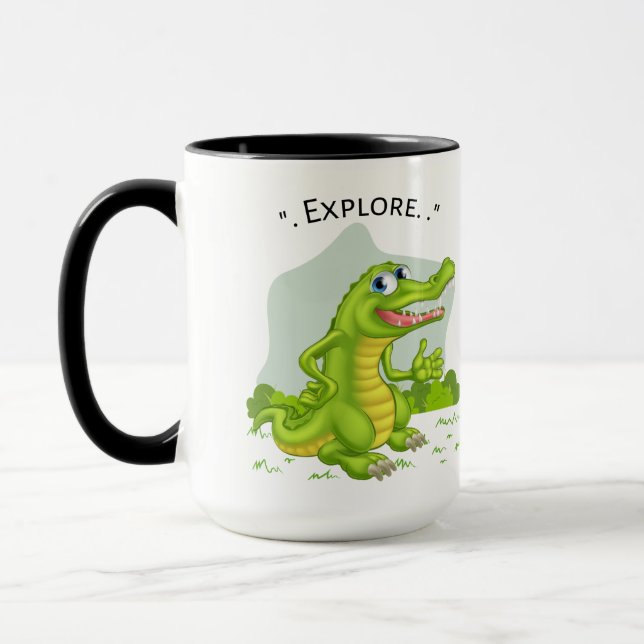 cocodrille mug (Left)