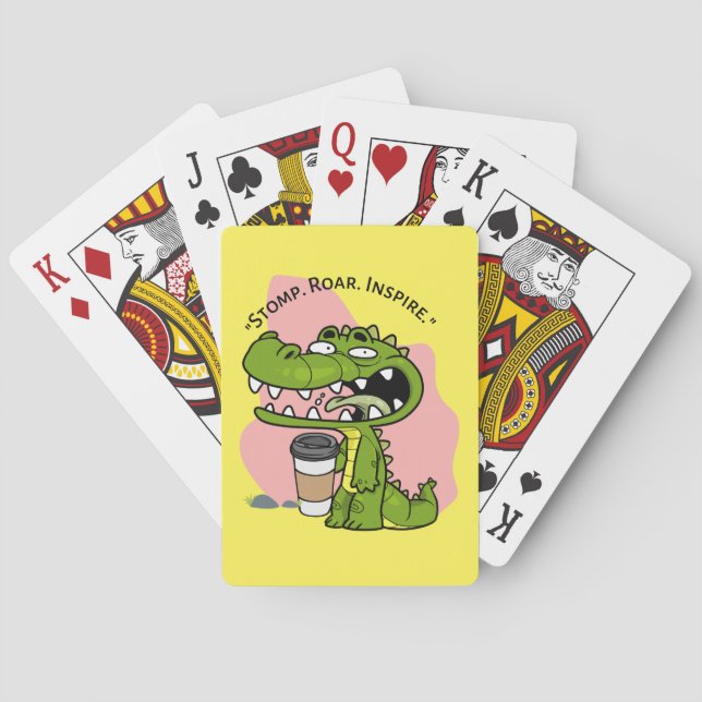 cocodrille playing cards (Back)