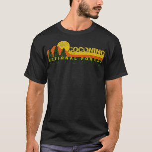 Coconino National Forest Vintage Retro  T-Shirt