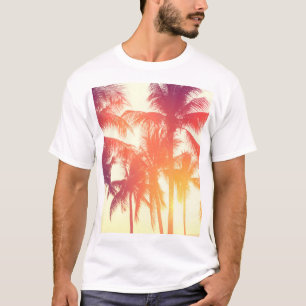 Coconut Beach: Vintage Tropical Warmth. T-Shirt