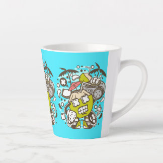 Coconut Beats Latte Mug