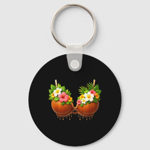 Coconut Bra Halloween Costume DIY Funny Summer Key Ring
