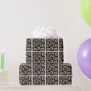 Coconut cake pattern wrapping paper