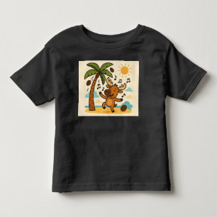 Coconut Commotion – Dance Party Summer Tee for Kid
