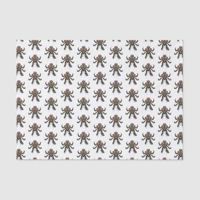 Coconut crab cartoon illustration  tissue paper (Front)