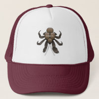 Coconut crab cartoon illustration