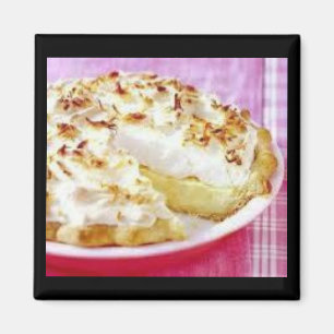 Coconut Cream Pie Magnet