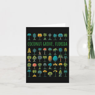 Coconut Grove Florida Card