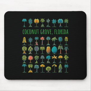 Coconut Grove Florida Mouse Pad