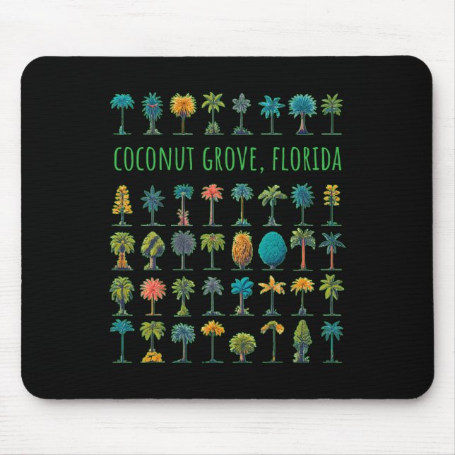 Coconut Grove Florida  Mouse Pad (Front)