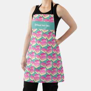 Coconut Ice sweet confectionery - British candy Apron