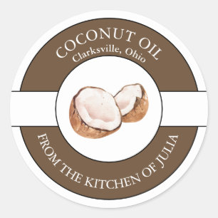 Coconut Oil Label