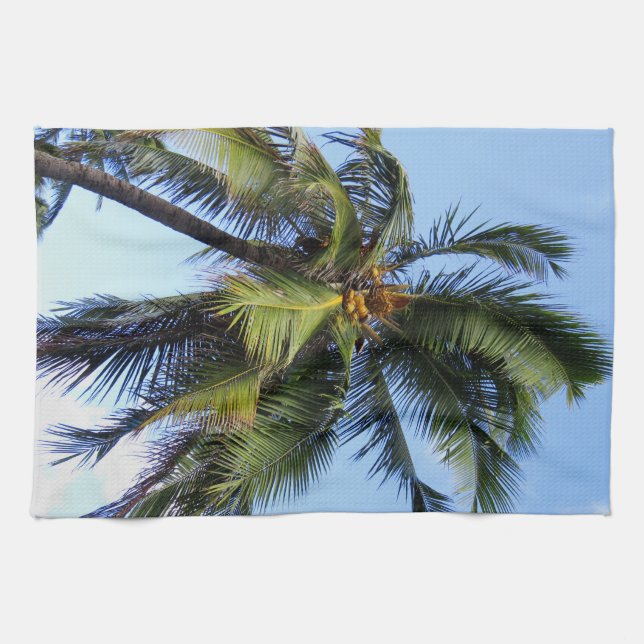 Coconut Palm Tea Towel (Horizontal)