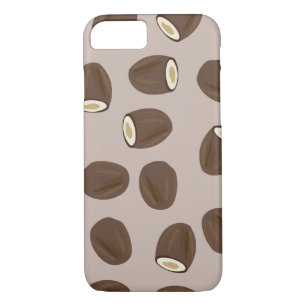 Coconut Pattern iPhone 8/7 Case
