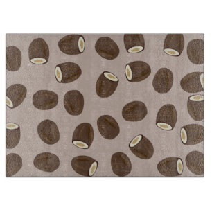 Coconut Pattern Cutting Board
