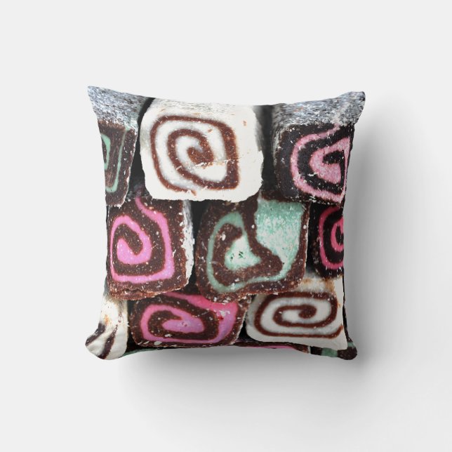 Coconut Roll Treats Pillow (Front)