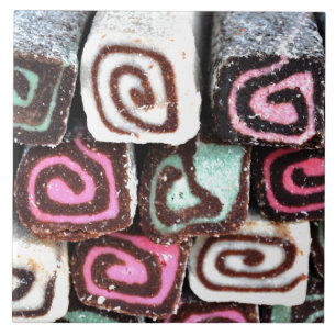 Coconut Roll Treats Tile