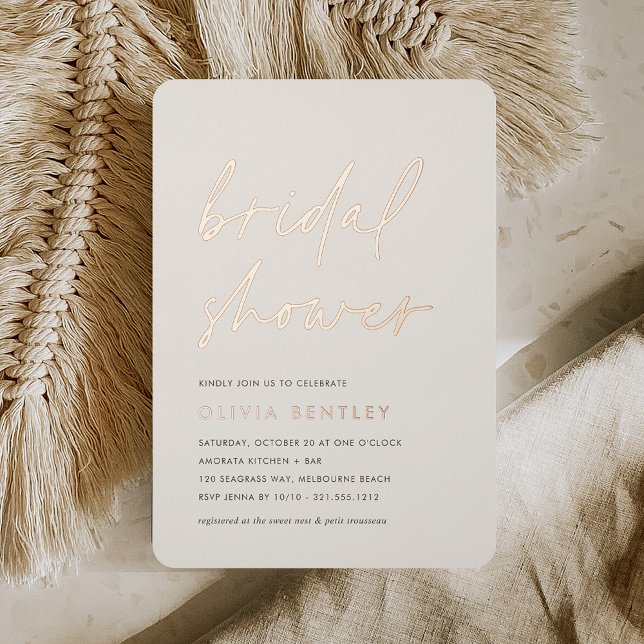 Coconut + Rose | Minimalist Script Bridal Shower (Creator Uploaded)
