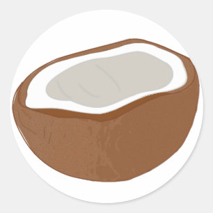 Coconut Sticker