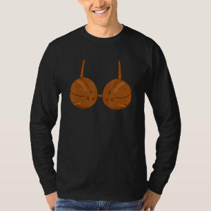 Coconut Summer Coconuts Bra  Halloween Costume T-Shirt