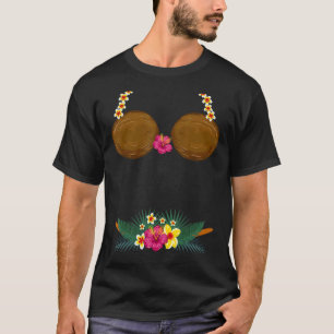 Coconut Summer Coconuts Bra Halloween Summer T-Shirt