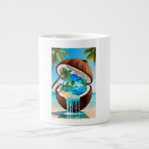 Coconut sun large coffee mug