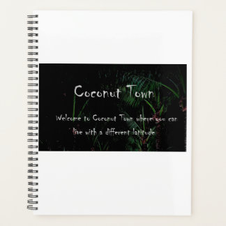 COCONUT TOWN Spiral Notebook Planner