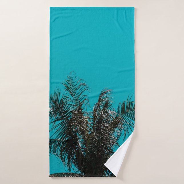 Coconut tree bath towel (Bath Towel)