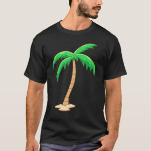 Coconut Tree Palm Tropical Summer T-Shirt
