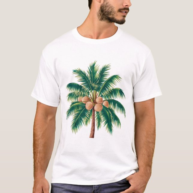 Coconut tree T-Shirt (Front)