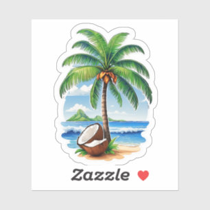 Coconut Tree Tropical Island