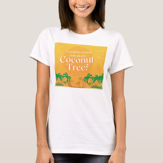 Coconut Tree Tshirt Harris 2024 (Front)