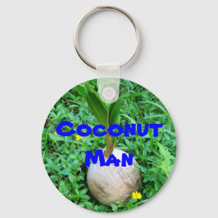 CoconutMan  Key-Chain Key Ring