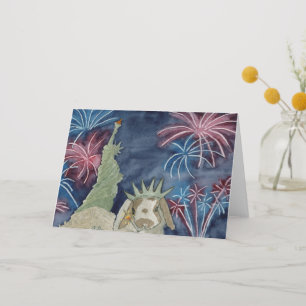 Coconut's Adventures: July Greeting Card A5