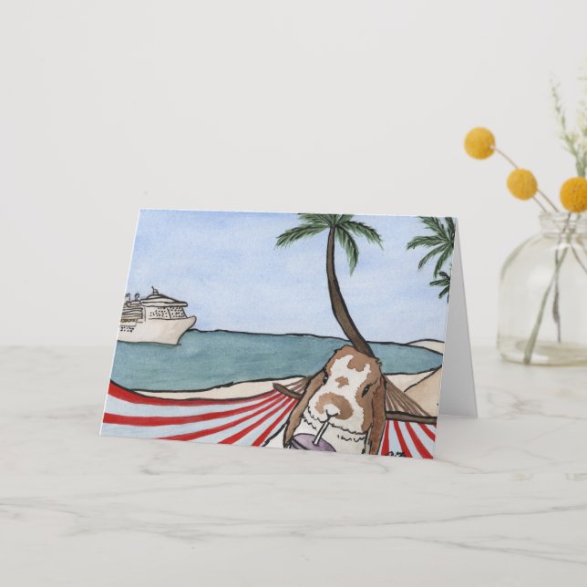 Coconut's Adventures: June Greeting Card A5 (Front)