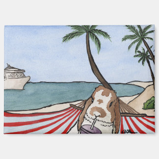 Coconut's Adventures: June Magnet 3.5"x2.5"