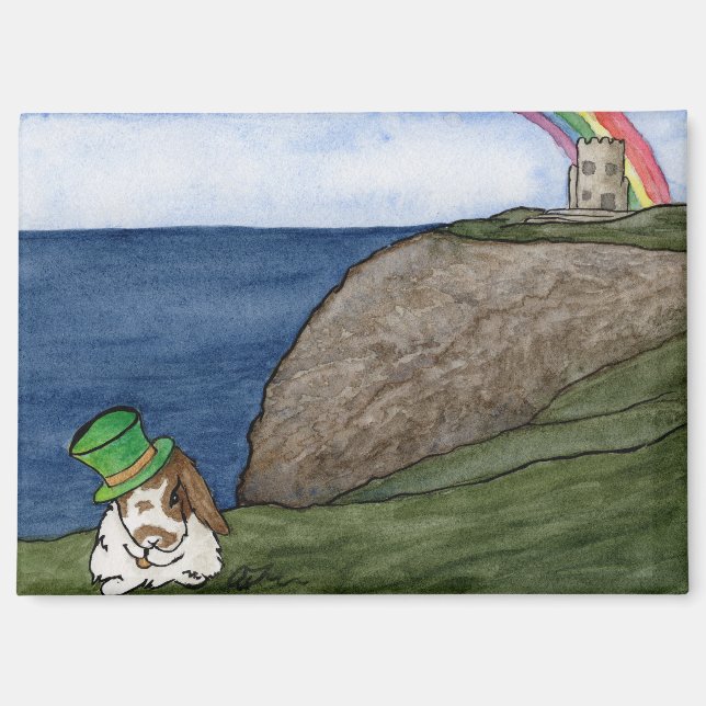 Coconut's Adventures: March Magnet 3.5"x2.5" (Front)