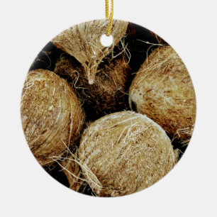 Coconuts Ceramic Tree Decoration