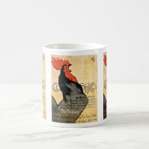 “ Cocorico ” , Théophile Alexandre Steinlen Coffee Mug