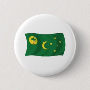 Cocos Islands Flag Button