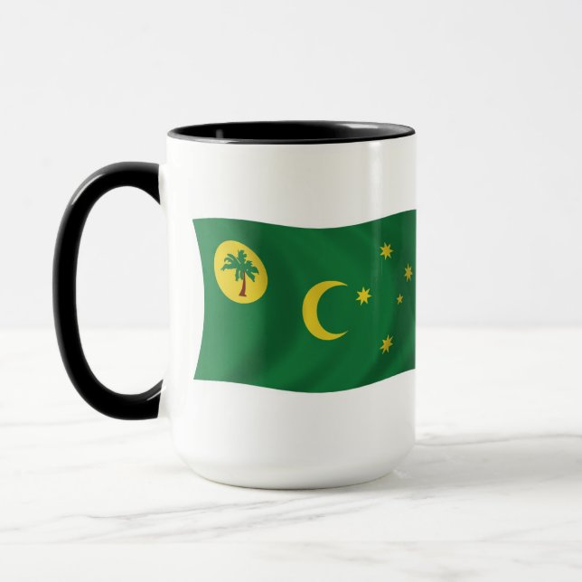 Cocos Islands Flag Mug (Left)