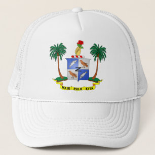 Cocos (Keeling) Islands Coat of arms CC Trucker Hat