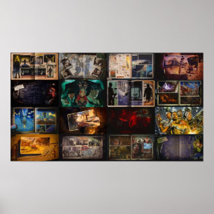 COD Zombies Loading Screen Collection Poster