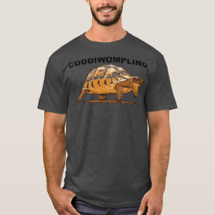 Coddiwompling Text Above Plodding Baby Tortoise T-Shirt