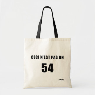 Code 54 tote bag