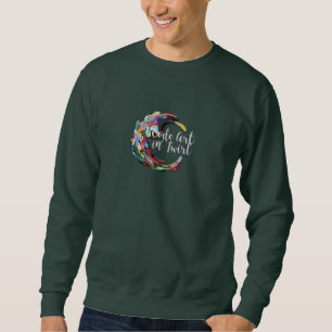 Code Art in Twirl Sweatshirt