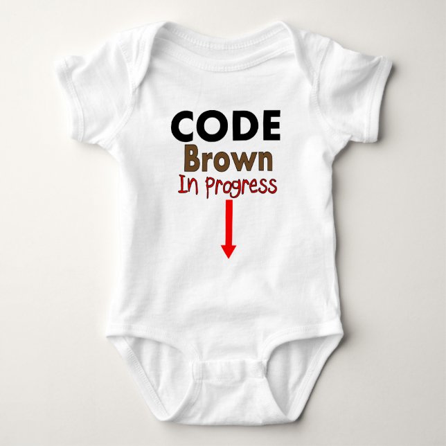 Code Brown IN PROGRESS Kids T-Shirts (Front)